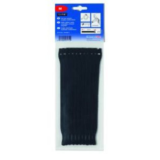 HellermannTyton KLETTKABELBINDER (1PA=10STK) / HELL TEXTIE-M SW 200X12,5 130-00013