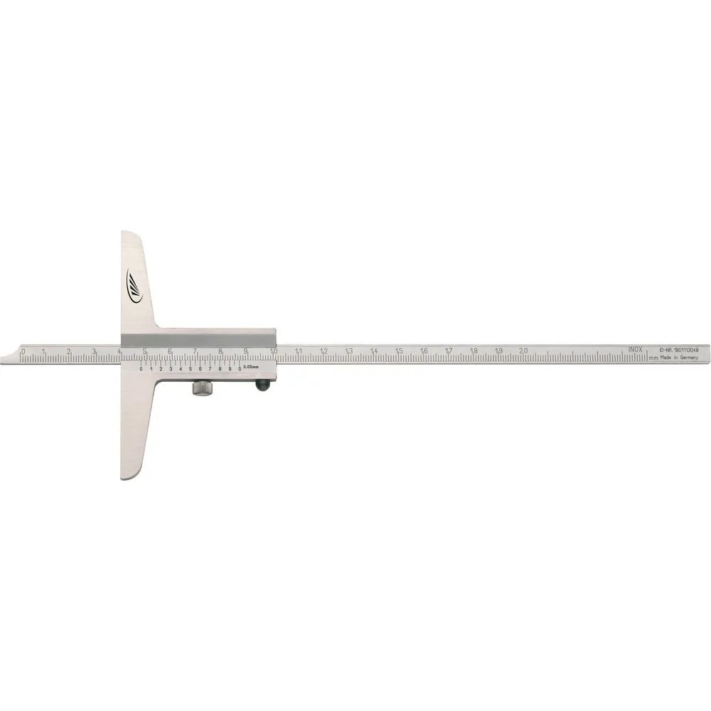 HELIOS PREISSER Tiefenmessschieber Form A DIN 862 Messbereich 0-300 mm