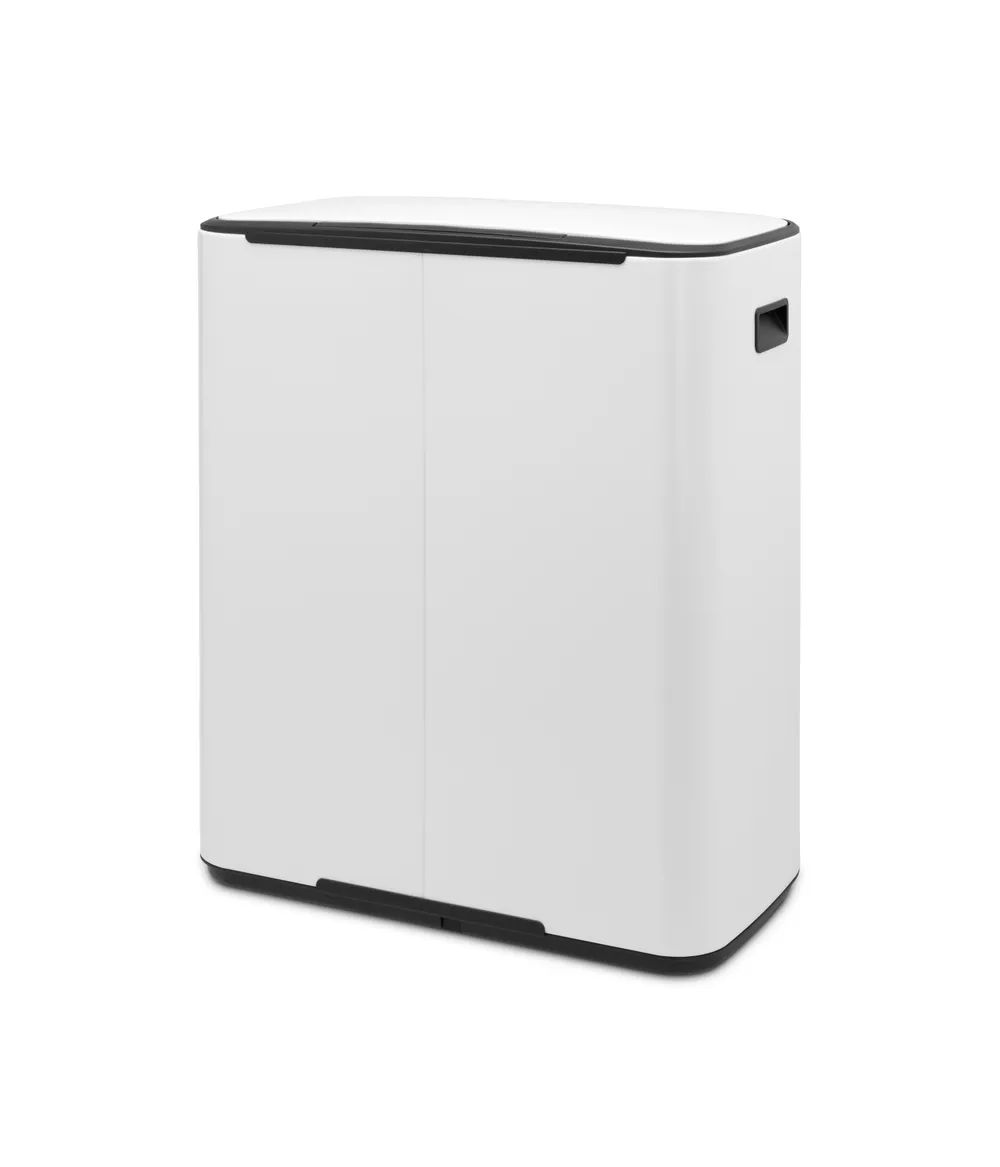 Brabantia Bo Treteimer, 2 x 30L - White