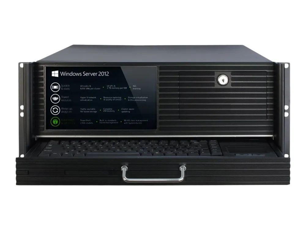 Inter-Tech 4452-TFT - Rack-Montage - 4U - ATX