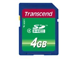Transcend Flash-Speicherkarte - 4 GB - Class 4