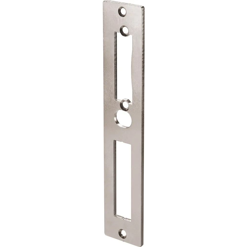AMF Schließblech 147NI für Kastenstärke 40 mm, 172 x 33 x 3 mm, Edelstahl
