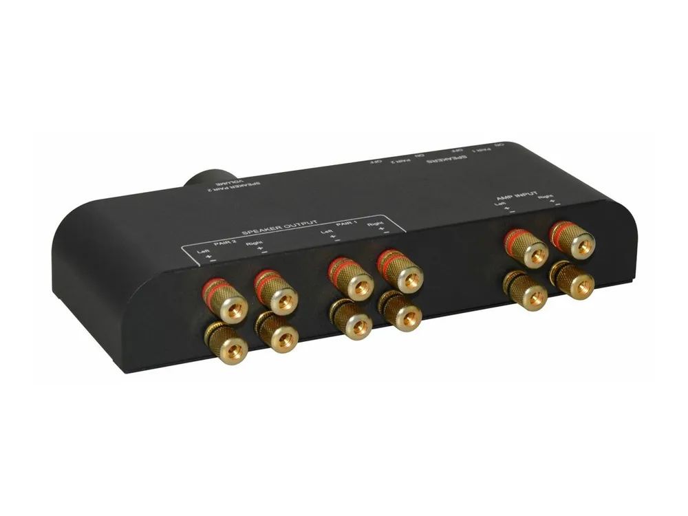 MicroConnect Lautsprecher-Wahlschalter/Lautstärkeregler