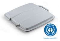 Durable Deckel ECO für DURABIN 90L quadratisch grau