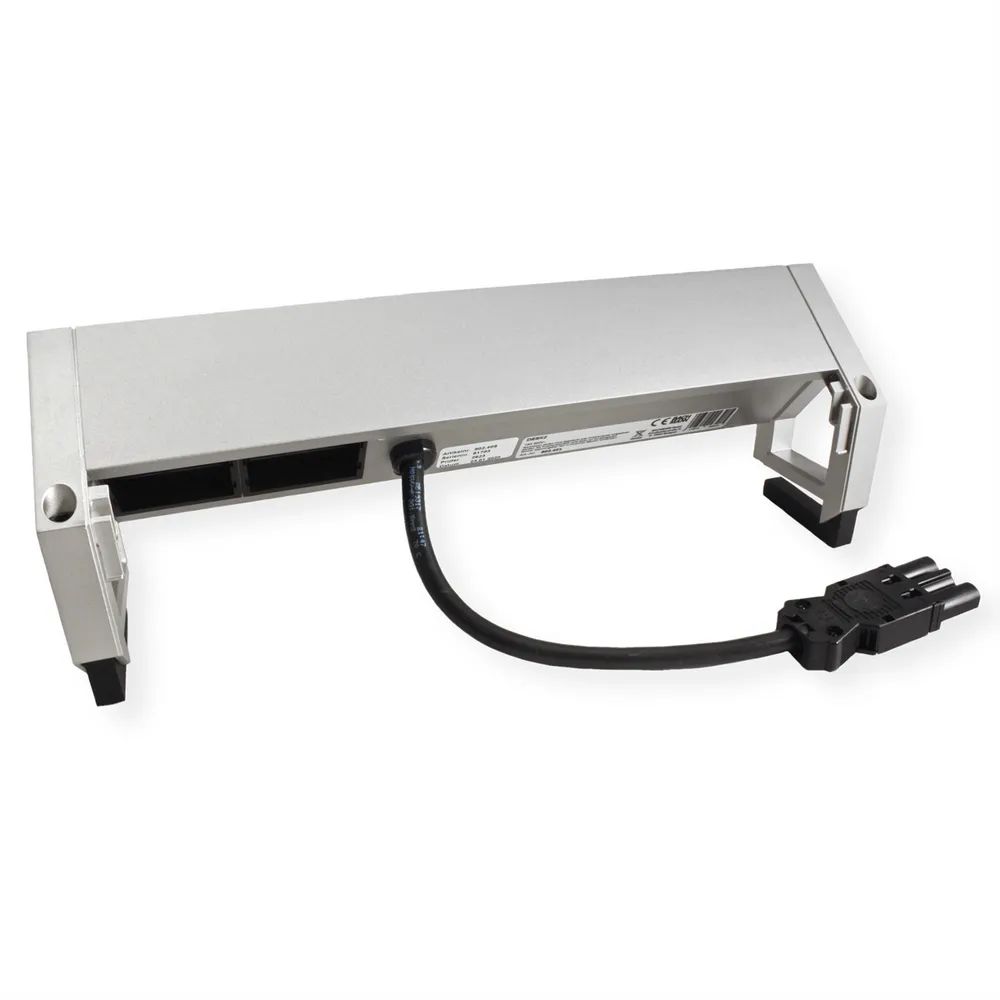 BACHMANN DESK2 3xUTE 35° 2xCM Strom 0,2m GST18 Inox lackiert