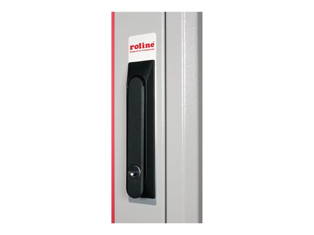 ROLINE Pro - Schrank Netzwerkschrank - mit Glastür, 600 x 800 mm (B x T)