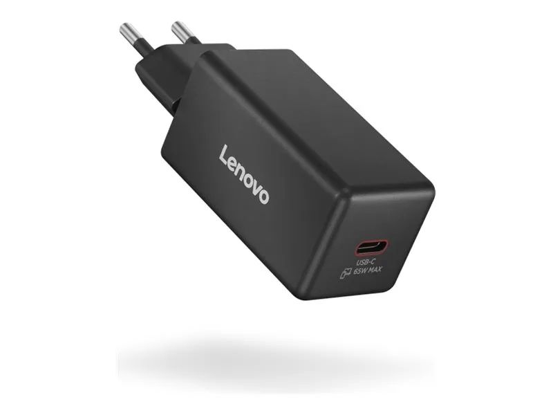 Lenovo Netzteil - GaN - 65 watt (USB-C) - Schwarz