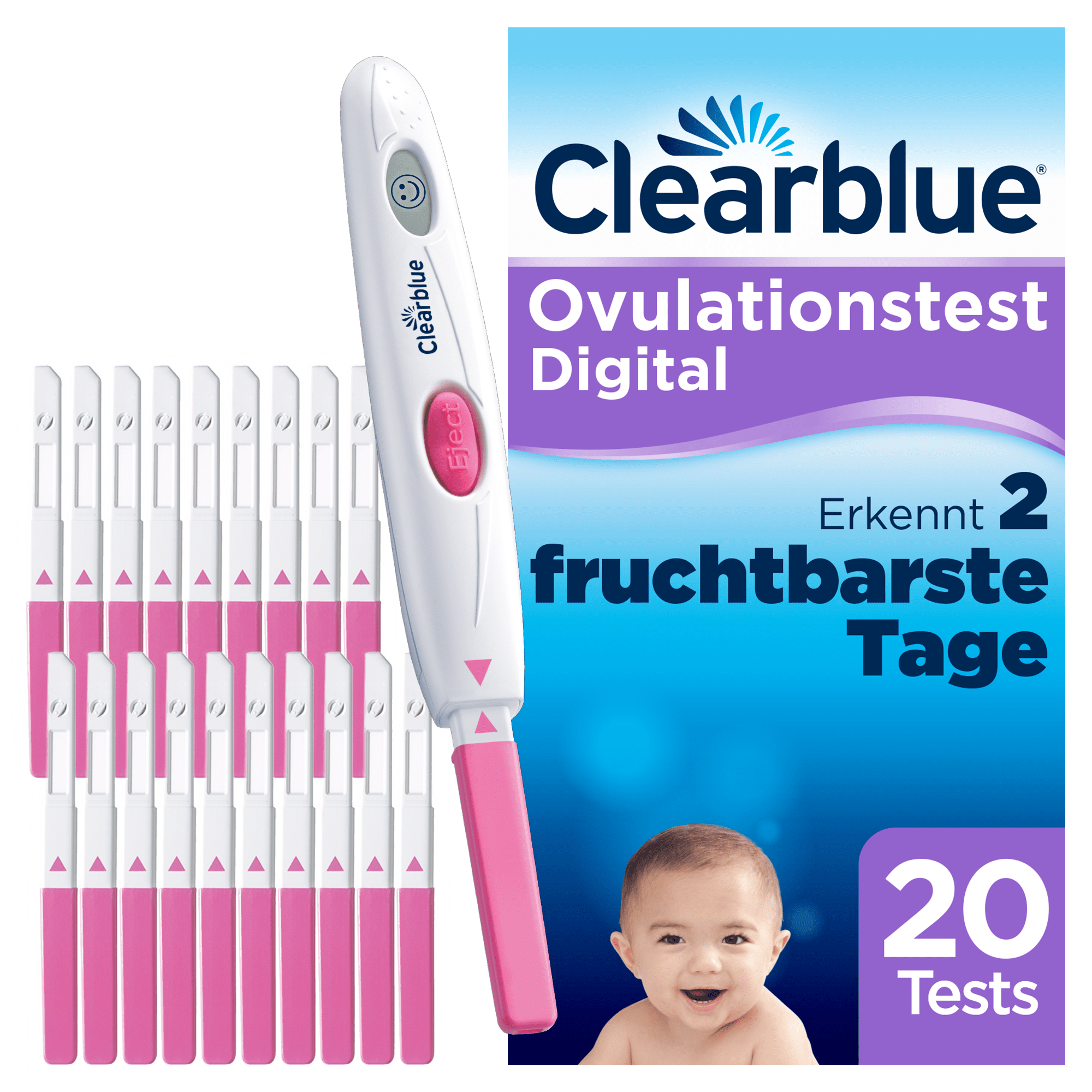Clearblue Ovulationstest DIGITAL 20er