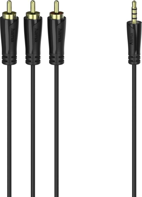 Hama 205154 AV-KAB.3,5MM-3CIN 1,5M