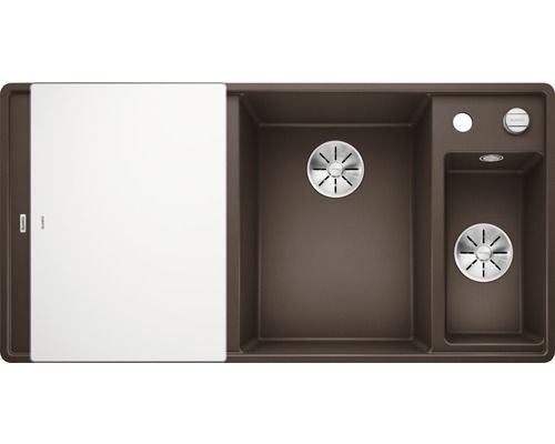 Blanco Axia III 6 S-F Silgranit PuaDur Be re, SB E