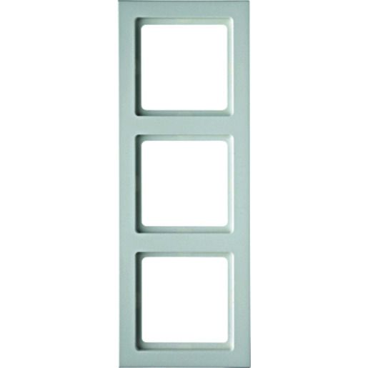 Berker Q.3 RAHMEN 3FACH POLARWS SAMT / BERKER 10136099