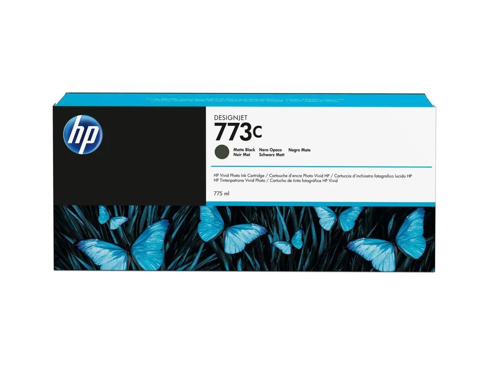 HP 773C - 775 ml - mattschwarz - original - Tintenpatrone