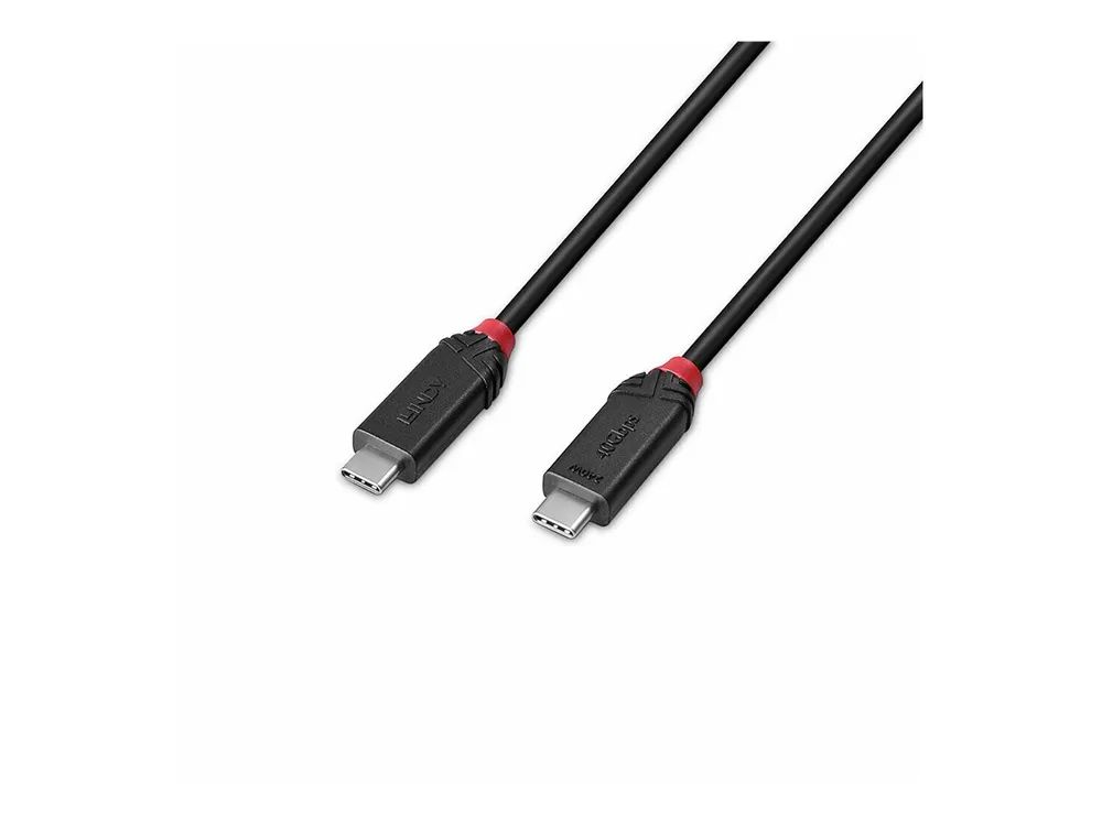 Lindy Black Line - USB-Kabel - 24 pin USB-C (M)