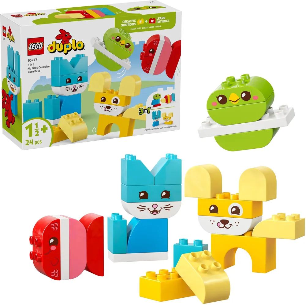 LEGO 10477 Duplo 3-in-1 Kreative Tiere