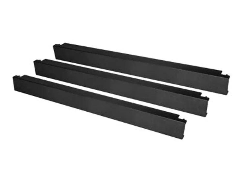 StarTech.com 1HE Blindpanel - Werkzeuglose Rack Panel - 10 Pack1HE Blindpanel - Werkzeuglose Rack Panel - 10 Pack - Rack - Leerkonsole - Vorderseite - Schwarz - 1U - 48.3 cm (19")