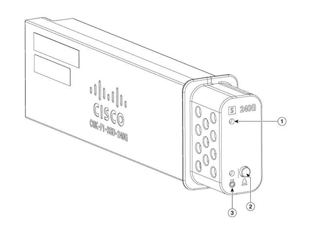Cisco SSD - 240 GB - Hot-Swap - USB 3.0 - für