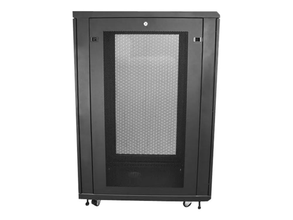 StarTech.com RK2433BKM Serverschrank (24HE, 78cm tiefes Gehäuse, Netzwerk Server Schrank, Datenschrank) - Schrank Netzwerkschrank - 24U - 78.7 cm (31")