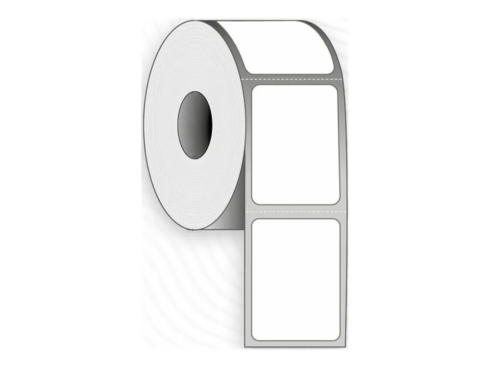 Capture Polyester - permanenter Klebstoff - unbeschichtet - perforiert - weiß - 102 x 152 mm 5700 Etikett(en) (12 Rolle(n)