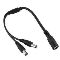 ALLNET 133119 2x DC Gleichstrom Schwarz Stromkabel
