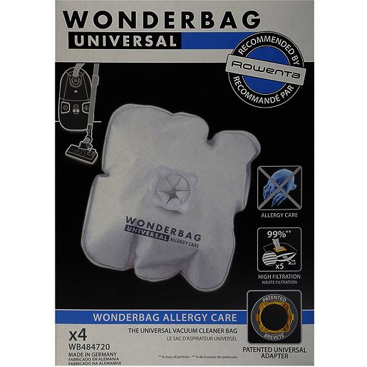 Rowenta STAUBSACK WONDERBAG 5-LAGIG / ROWENT WB 48472 WB484720
