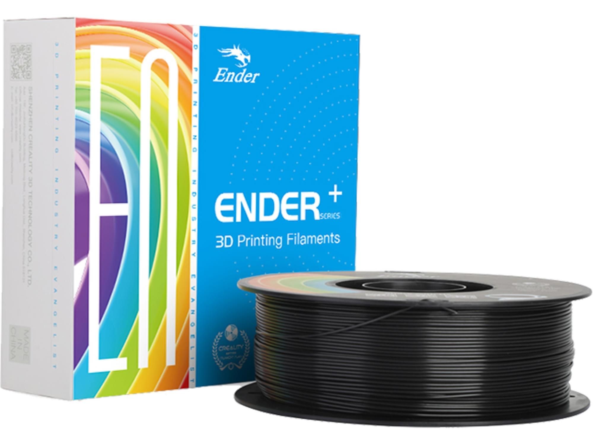 3D PLA+ 1,75mm black 1kg Ender