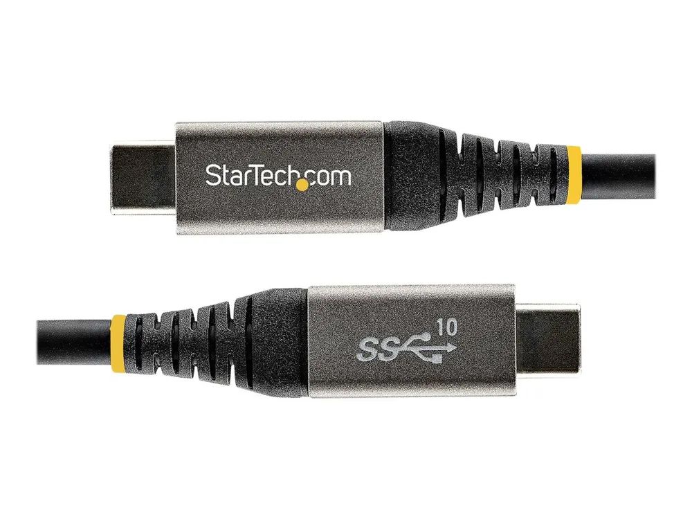 StarTech.com 1m USB-C Kabel 10Gbit/s - USB-IF zertifiziertes USB-C Kabel - USB 3.1/3.2 Gen 2 Typ-C Kabel - 100W (5A)