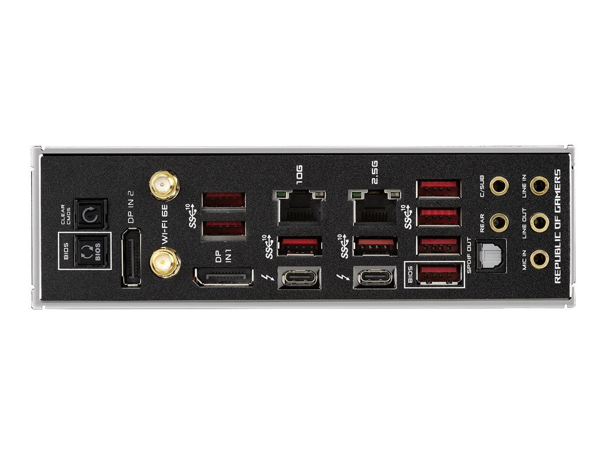 ASUS ROG CROSSHAIR VIII EXTREME - Motherboard - E-ATX - Socket AM4 - AMD X570 Chipsatz - USB-C Gen2, USB-C Gen 2x2, USB 3.2 Gen 1, USB 3.2 Gen 2 - 10 Gigabit LAN, 2.5 Gigabit LAN, Wi-Fi 6, Bluetooth - Onboard-Grafik (CPU erforderlich)