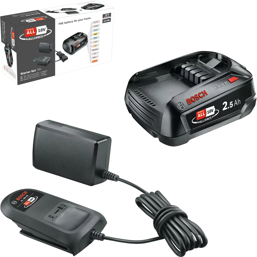 Bosch Starterset 18V(1x 2,5Ah + AL18V-20)