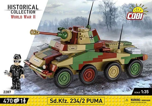 Cobi Sd.Kfz. 234/2 Puma Massstab 1 35