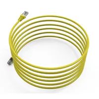 INCA CAT6 RJ45 5 m - 5 m - Cat6 - U/UTP (UTP) - RJ-45 - RJ-45 - Gelb