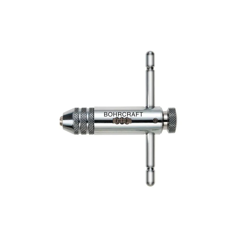 BOHRCRAFT Werkzeughalter Zweibacken mit Knarre Gr.1 kurz Länge 85 mm