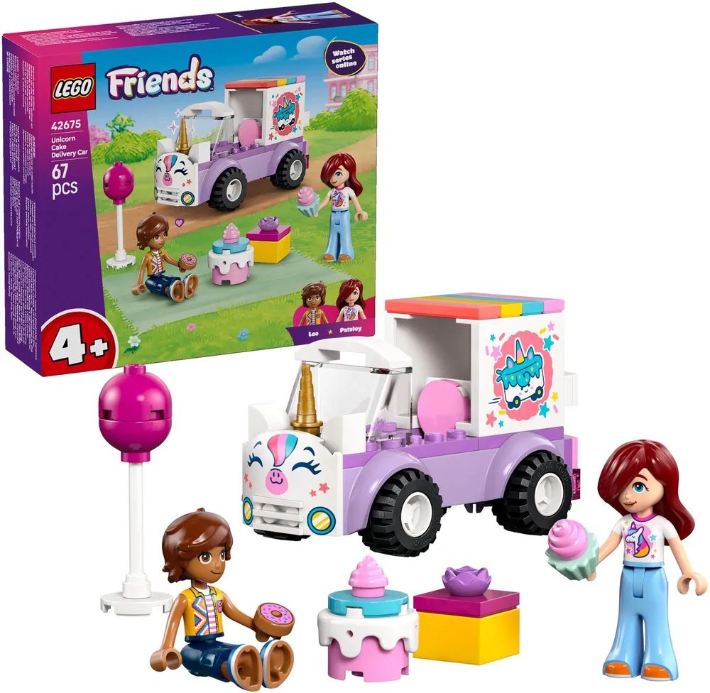 LEGO 42675 Friends Einhorn-Kuchenlieferwagen