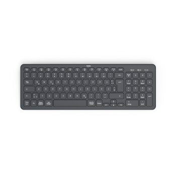 Hama Multi-Device-Tastatur "WK-300", kabellos, Funk/Bluetooth®, Schw., QWERTZ DE