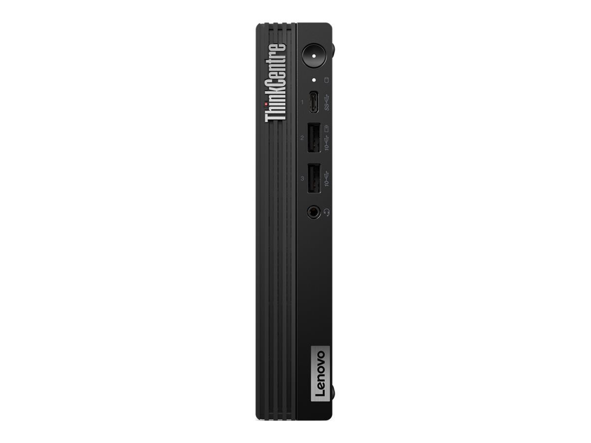Lenovo ThinkCentre M70q Gen 5 12TD - Mini - Core i5 i5-14500T / 1.7 GHz - vPro Enterprise - RAM 16 GB - SSD 512 GB - TCG Opal Encryption, NVMe - UHD Graphics 730 - 1GbE, Wi-Fi 6E, Bluetooth 5.3 - WLAN: 802.11a/b/g/n/ac/ax (Wi-Fi 6E)