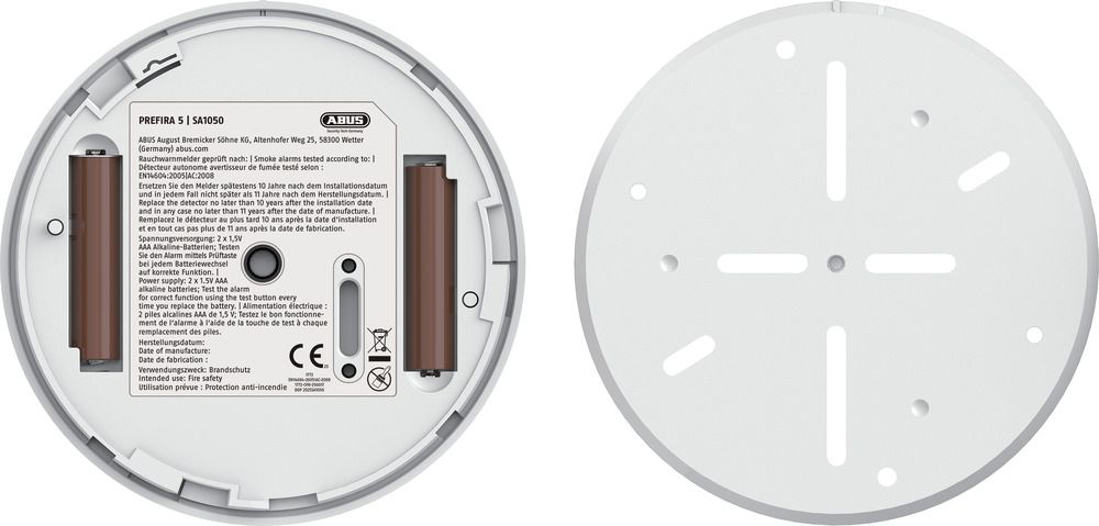 ABUS PREFIRA 5 SA1050 - Rauchwarnmelder