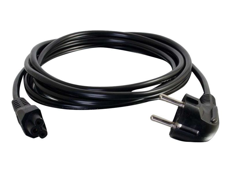 C2G Laptop Netzkabel - Stromkabel - IEC 60320 C5 zu power CEE 7/7 (M)