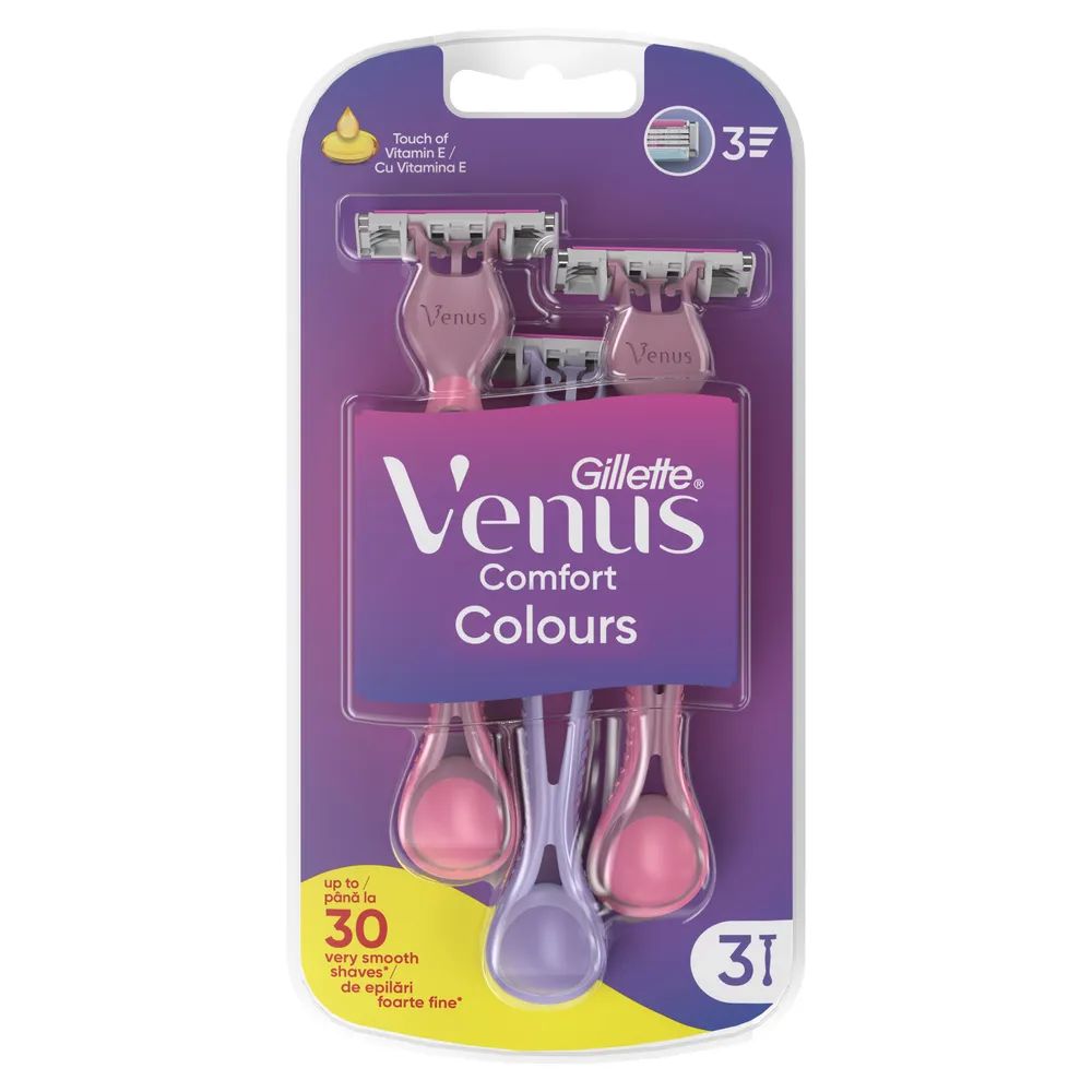 Gillette Venus 3 Colours 3er