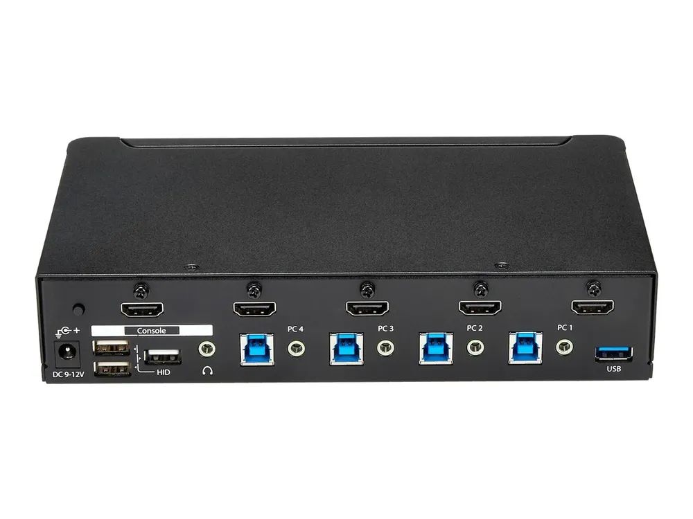 StarTech.com 4 Port HDMI KVM Switch - HDMI KVM Umschalter mit USB 3.0 Hub