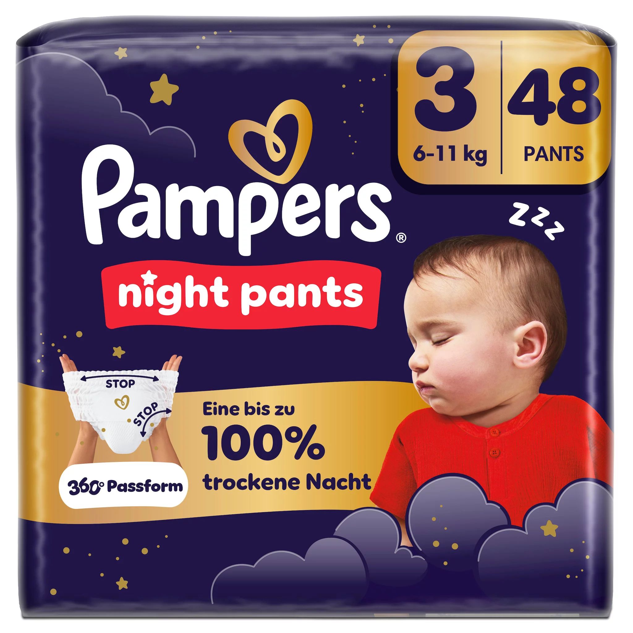 Pampers Night Pants Gr.3 
