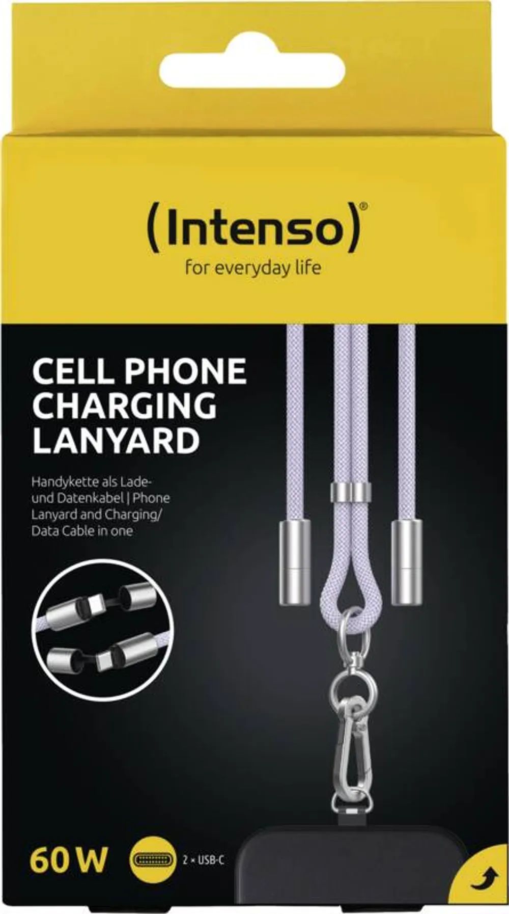 Intenso Cell Phone Charging Lanyard