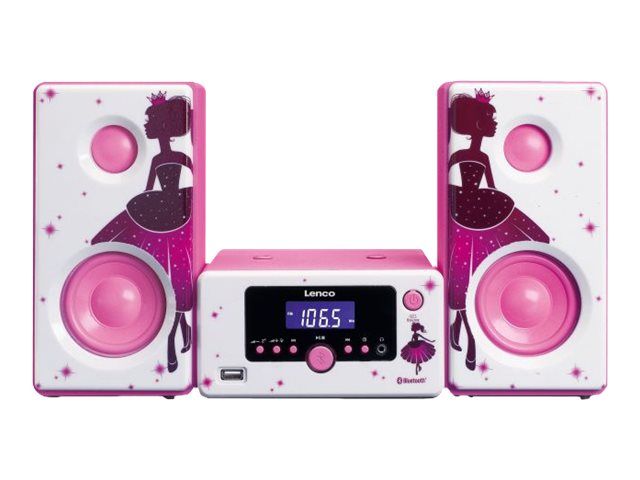 Lenco MC-020 - Microsystem - 2 x 5 Watt - Prinzessin