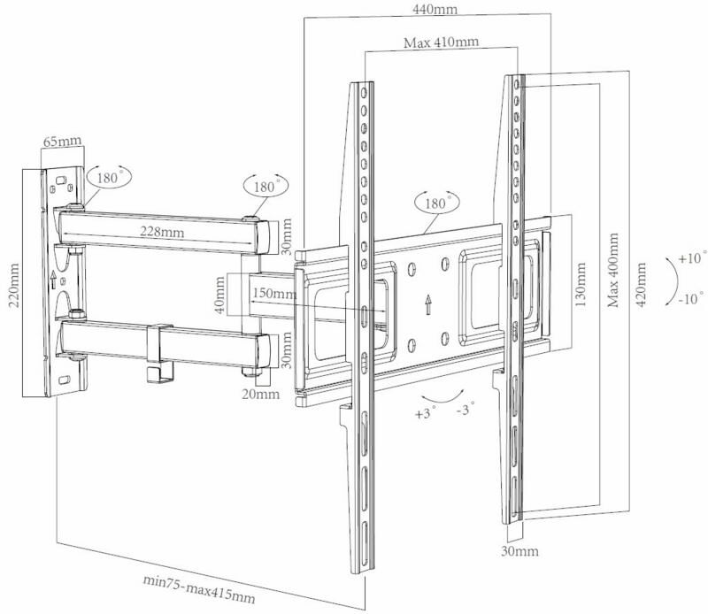 VCM Wandhalterung B-SN 400