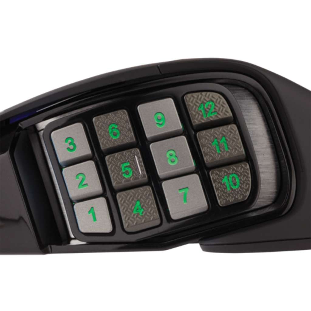 Corsair Scimitar Pro RGB Optical, Schwarz