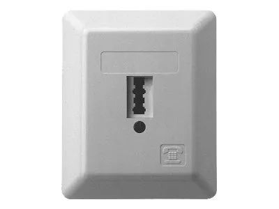 ZE-KOM Kräcker - Wanddose - TAE-F+N - Pearl White, RAL