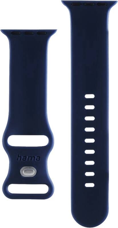 Hama Armband "Fantastic Feel" für Apple Watch 40/41/42 (Watch 10) mm, Blau