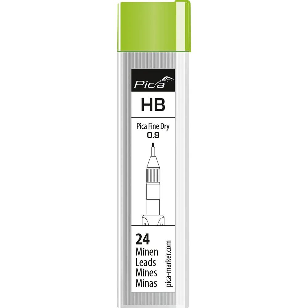 Pica Fine Dry Ersatzminen für Tieflochmarker-Bleistift