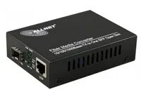 ALLNET ALL-MC104G-SFP1 1000Mbit/s Multi-Modus - Einzelmodus Schwarz Netzwerk Medienkonverter