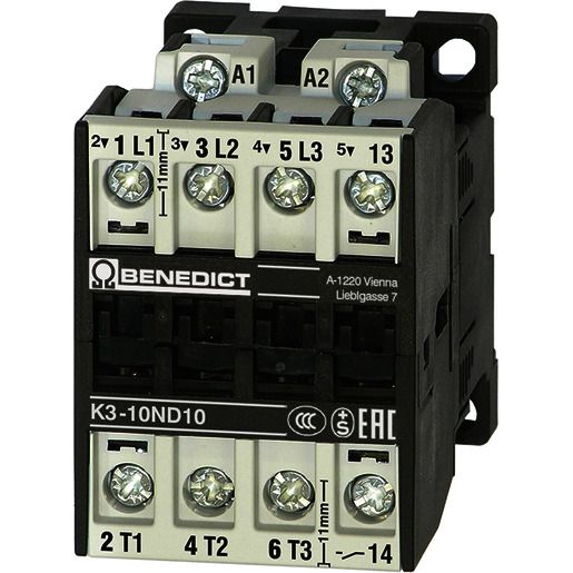 Benedict SCHÜTZ 4KW 3~400V, 380-415V / BEN&JÄ K3-10ND10 400