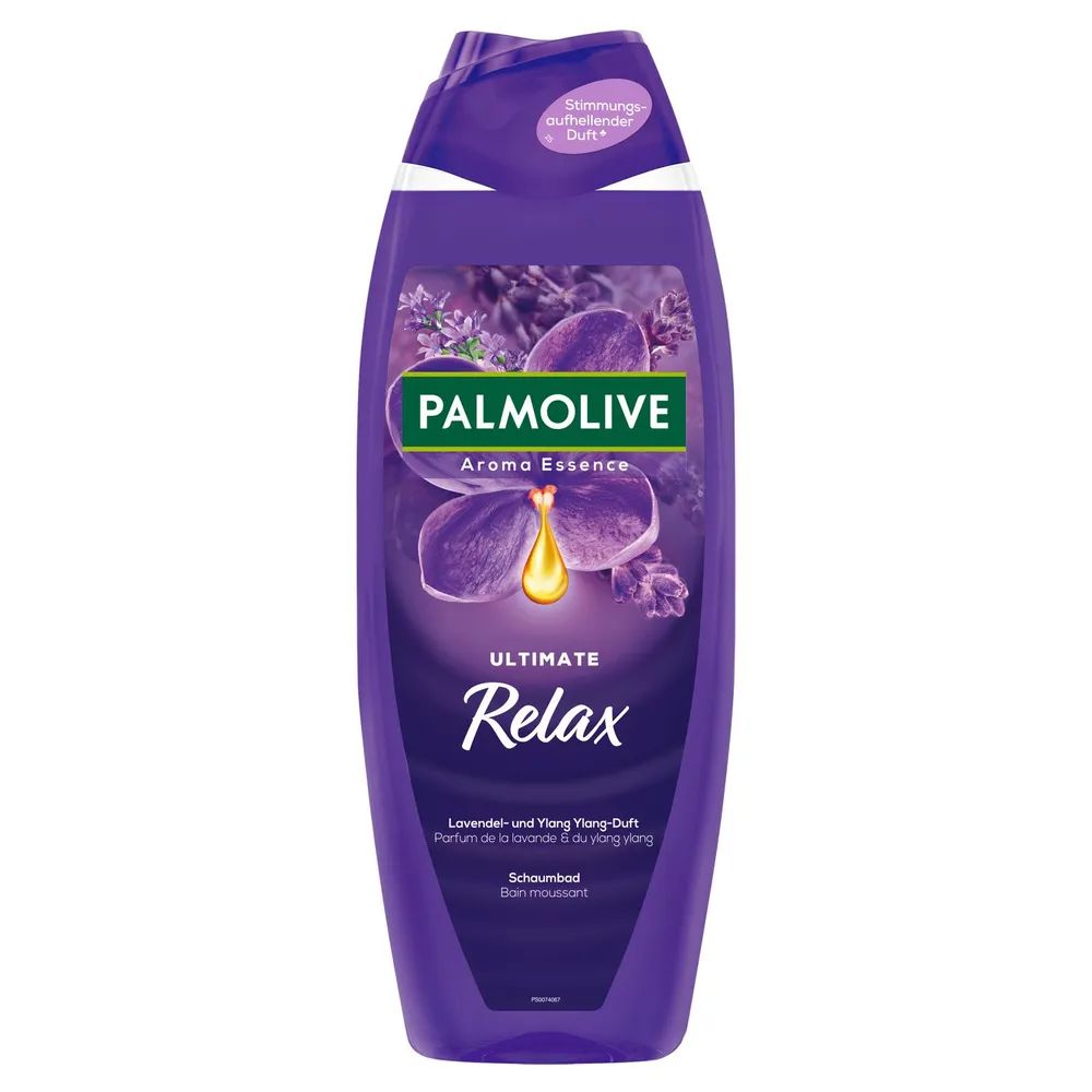 Palmolive Aroma Essence Ultimate Relax Schaumbad 650ml - mit Lavendel- und Ylang Ylang-Duft