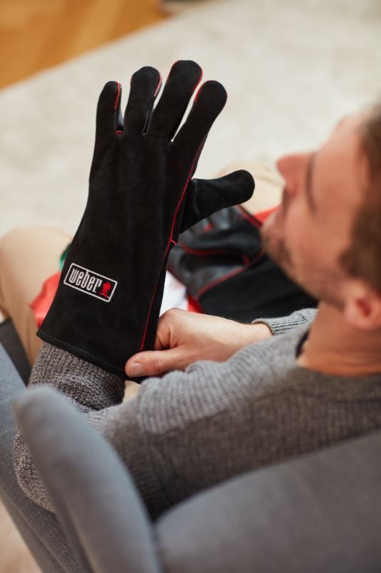 Weber BBQ Lederhandschuhe